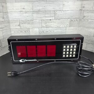 Chronomix CC731 VTG professional race printing timer/master console 1980s USA